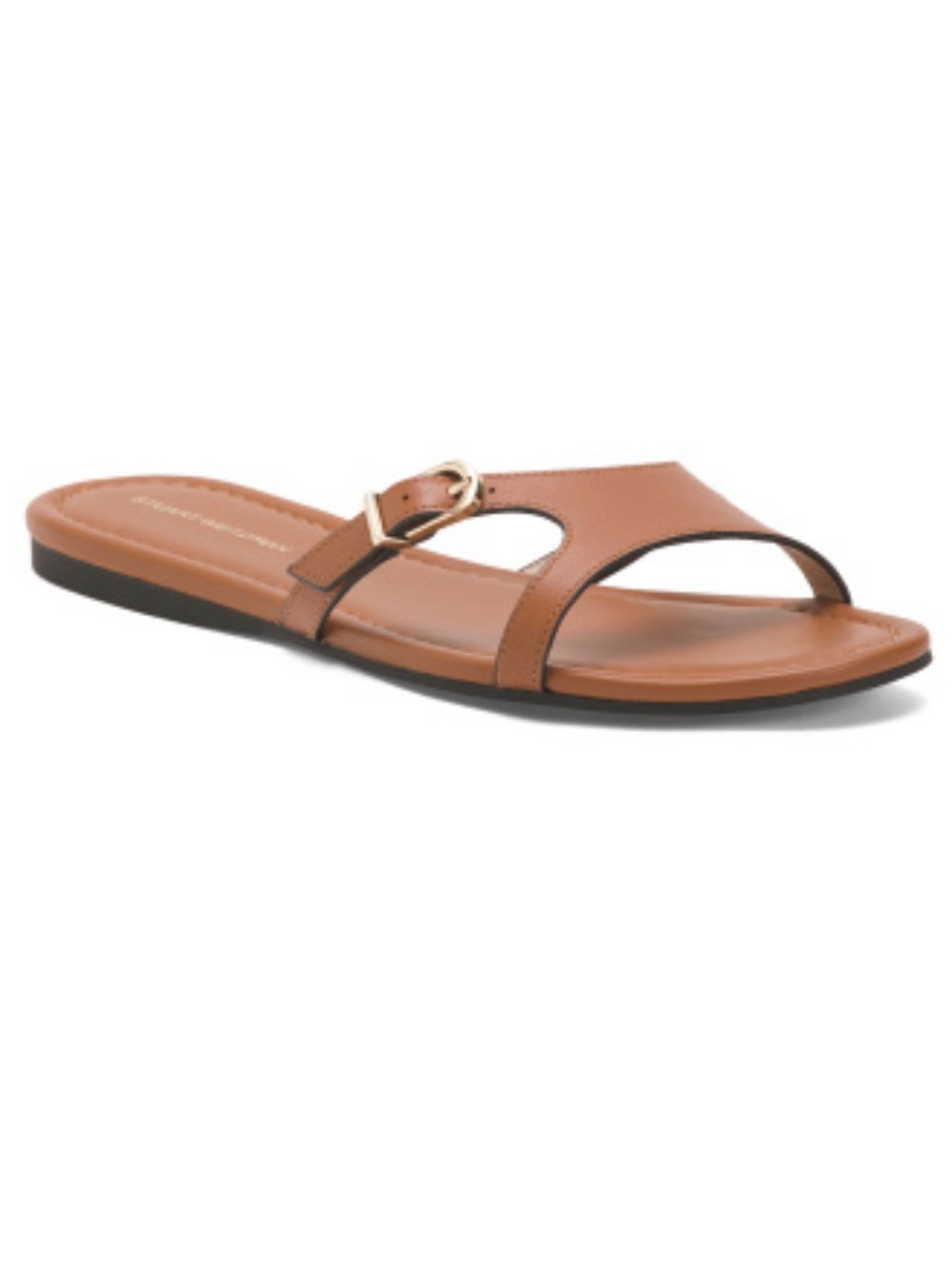 Stuart Weitzman Irene slide sandals tan 7